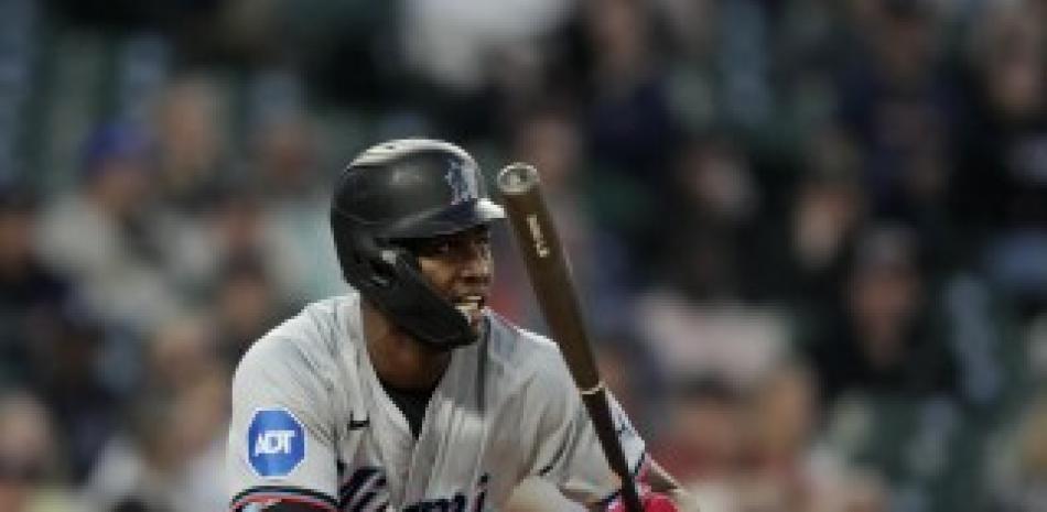 Jesús Sánchez empuja la del triunfo para los Marlins