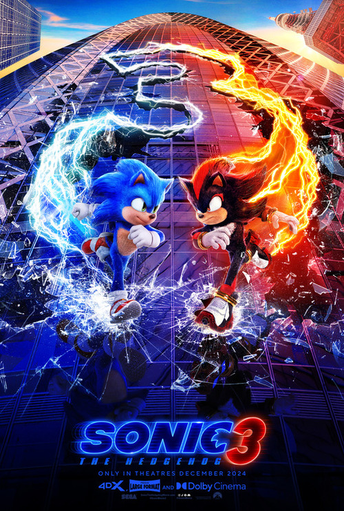 Sale tráiler de «Sonic 3» secuela animada con Jim Carrey, James Marsden, Idris Elba, Ben Schwartz y Keanu Reeves