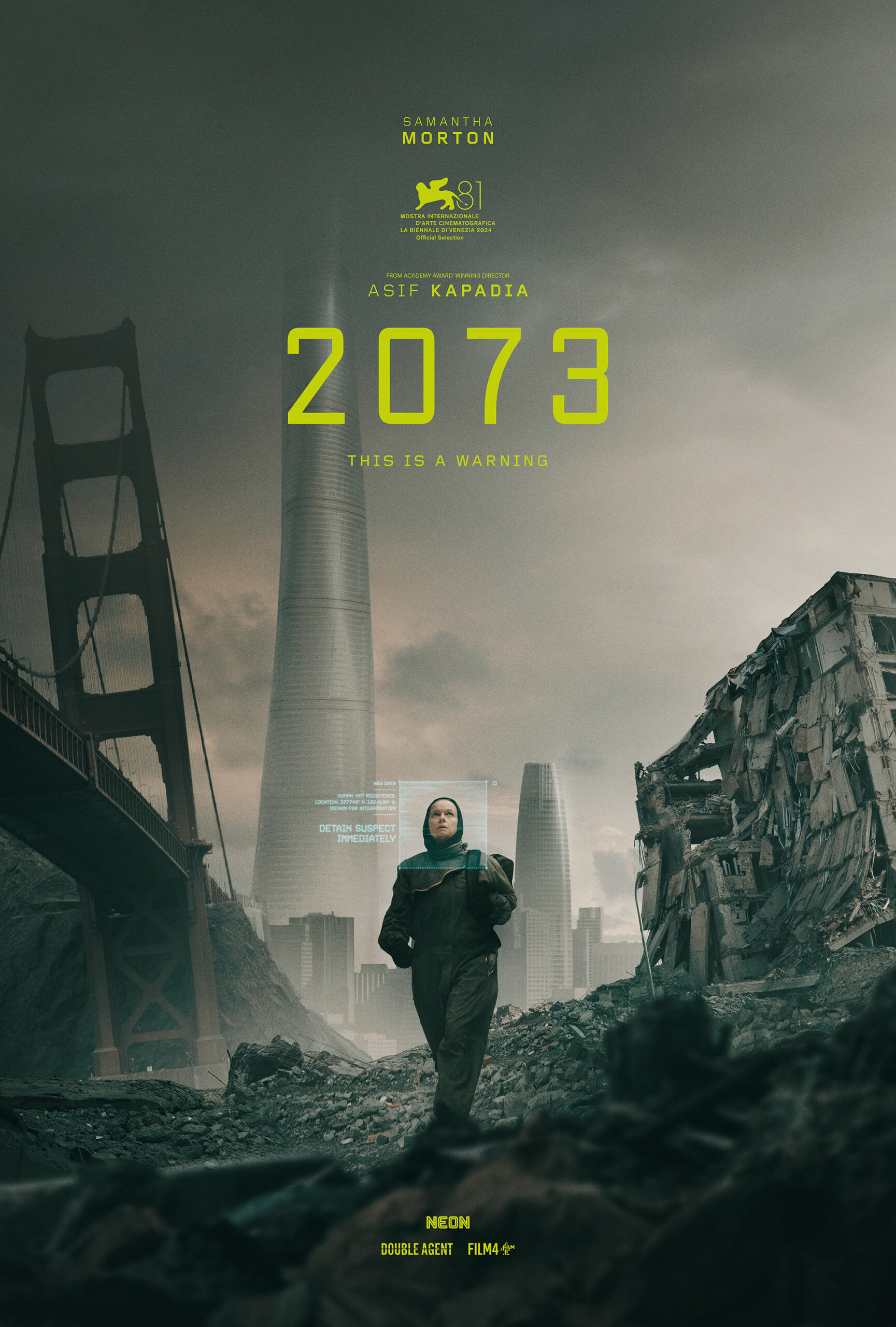 Tráiler del impactante docufilm «2073» de Asif Capadia con Samantha Morton