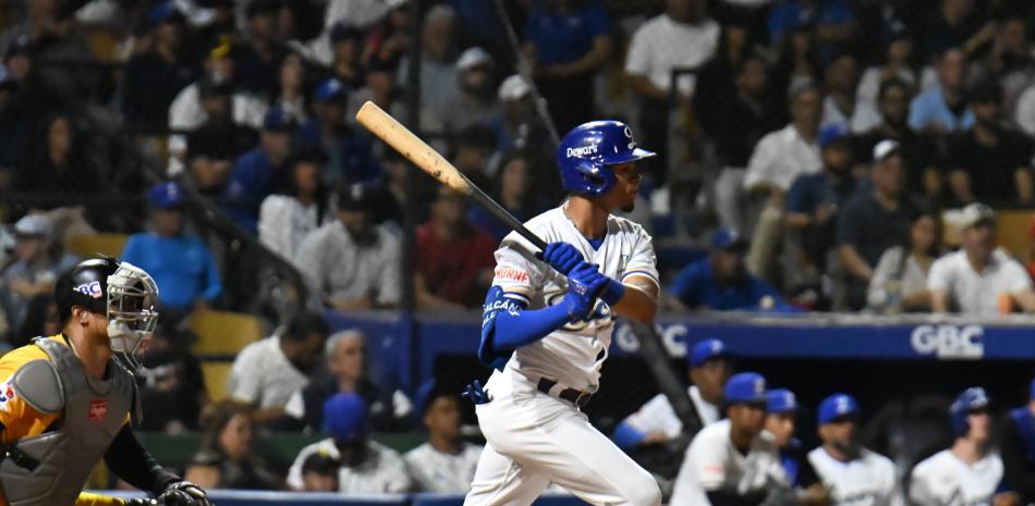 Sencillo de Alcántara remolca la vuelta del Licey, equipo que derrotó 1-0 a las Aguilas
