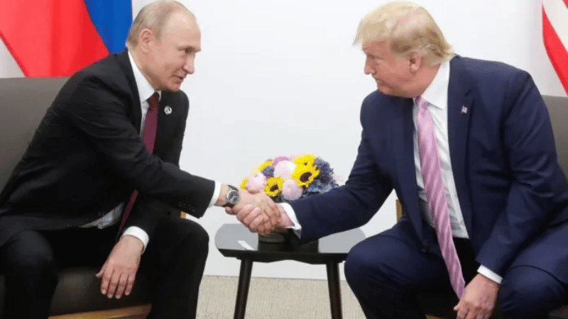 Donald Trump anuncia posible reunión con Vladimir Putin para negociar la paz en Ucrania