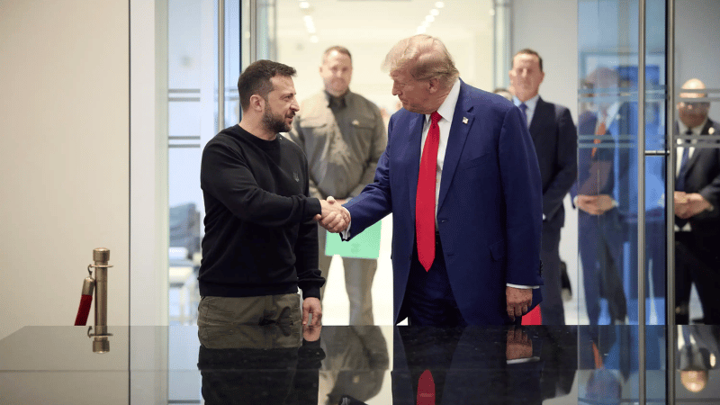 Trump y Zelenski dialogan sobre la seguridad energética en Ucrania