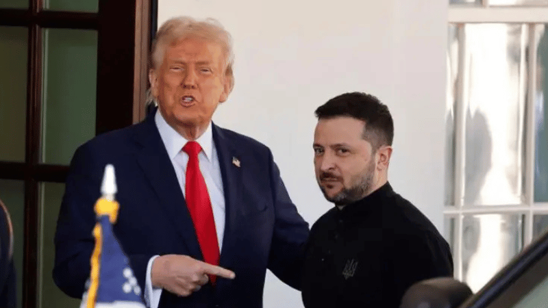 Zelensky dice que espera que se pueda lograr «una paz duradera» en Ucrania este año, tras conversar con Trump por teléfono