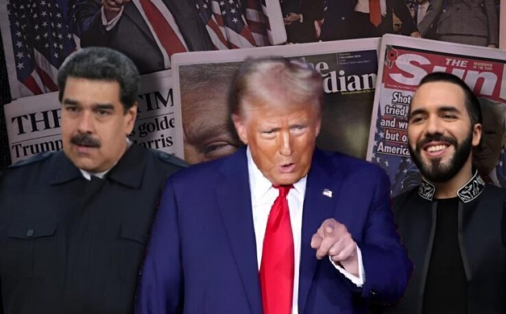 Comunistas venezolanos califican a Maduro, Trump y Bukele como el «trío de la desgracia migratoria»