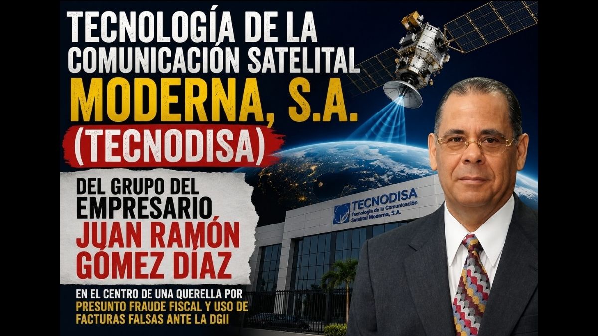 Nilson Abreu expone en televisión querella por presunto fraude fiscal que involucra a Tecnodisa y varios de sus directivos
