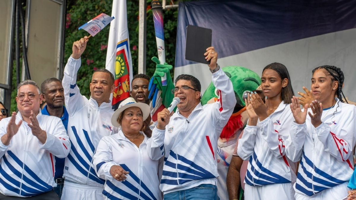 Santo Domingo Este recibe la antorcha de los Juegos Centroamericanos y del Caribe 2026