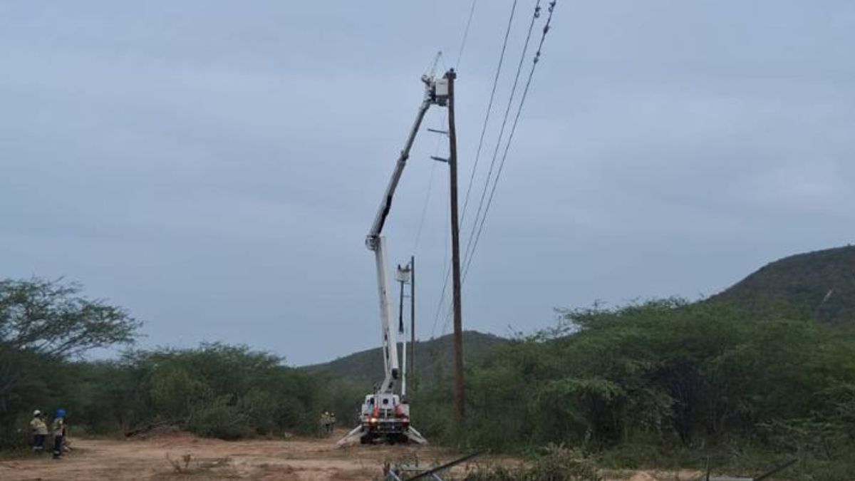 ETED restablece el servicio de transmisión eléctrica hacia Jimaní